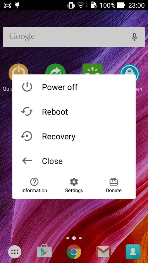  Quick Reboot (Root): captura de tela 