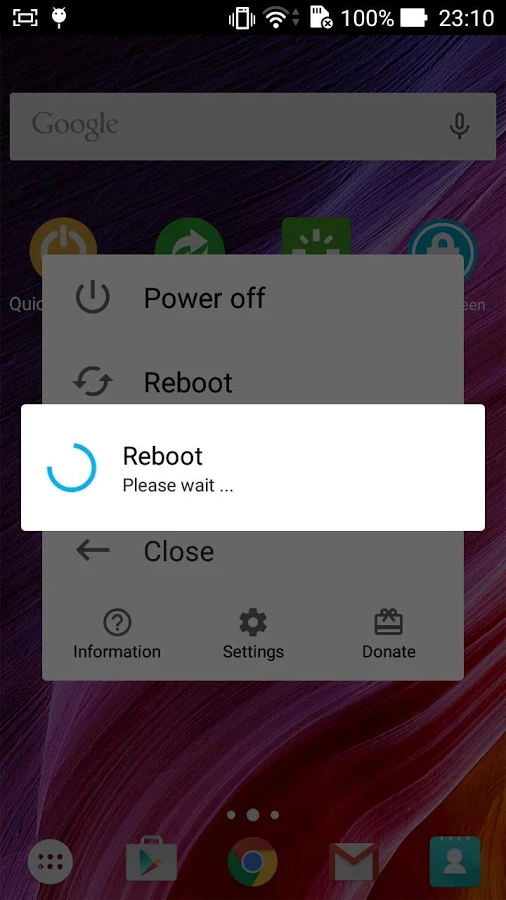   Quick Reboot (Root): captura de tela 