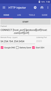  HTTP Injector: miniatura da captura de tela  