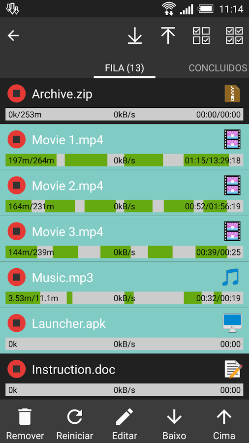    Advanced Download Manager- screenshot  