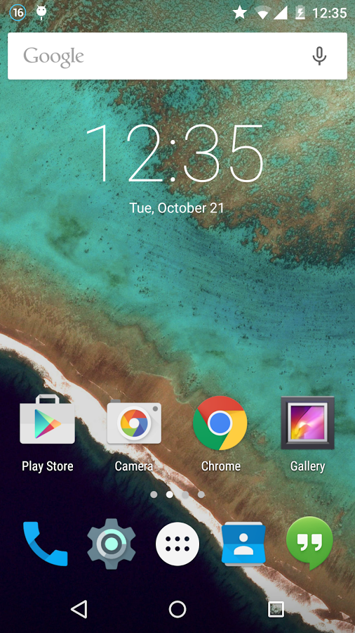   Material Wallpapers(Android L): captura de tela 