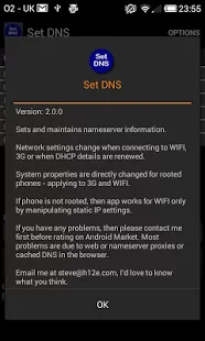 Set DNS - screenshot thumbnail